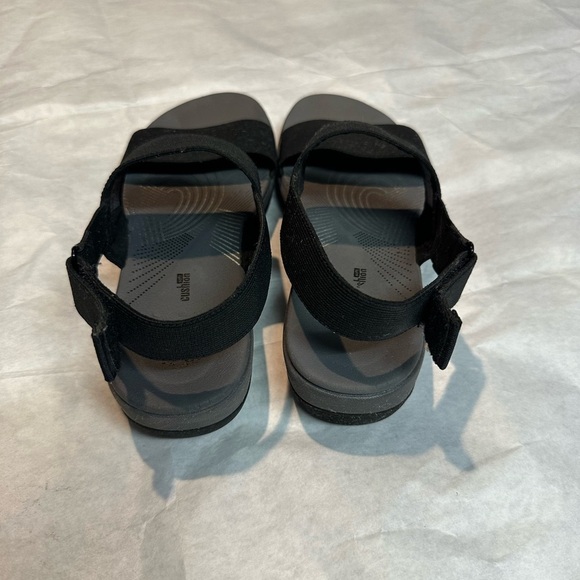 Clarks Navy Blue Sandals - Picture 9 of 12